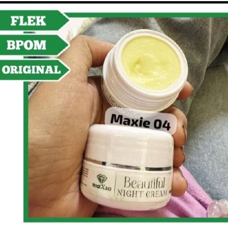 CREAM FLEK MAXIE SKINCARE GLOW TERBARU BPOM