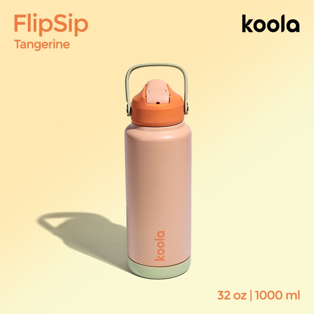 KOOLA FlipSip Tumbler 32oz - Tangerine