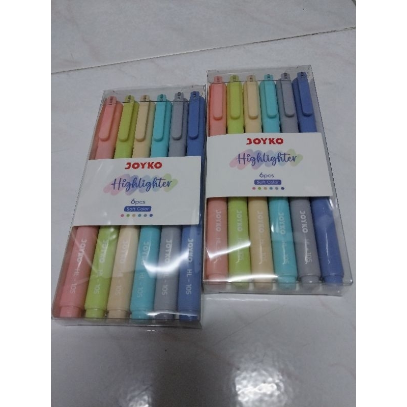 

HIGHLIGHTER HL-105- 6 JOYKO ( harga 6 pcs )