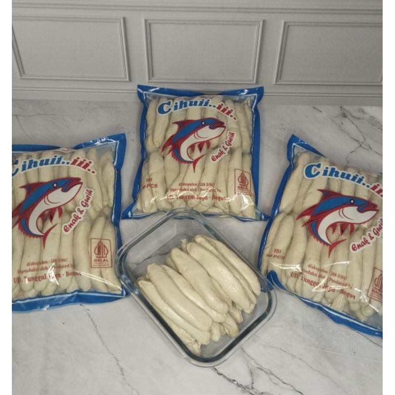 

PAKET USAHA ISI 10 PAK OTAK OTAK MEREK CIHUI KEMASAN ISI 50PCS SUDAH HAHAL MUI