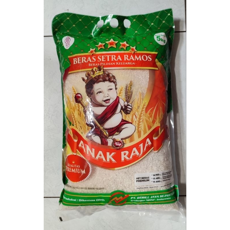 

BERAS ANAK RAJA PREMIUM 5 KG