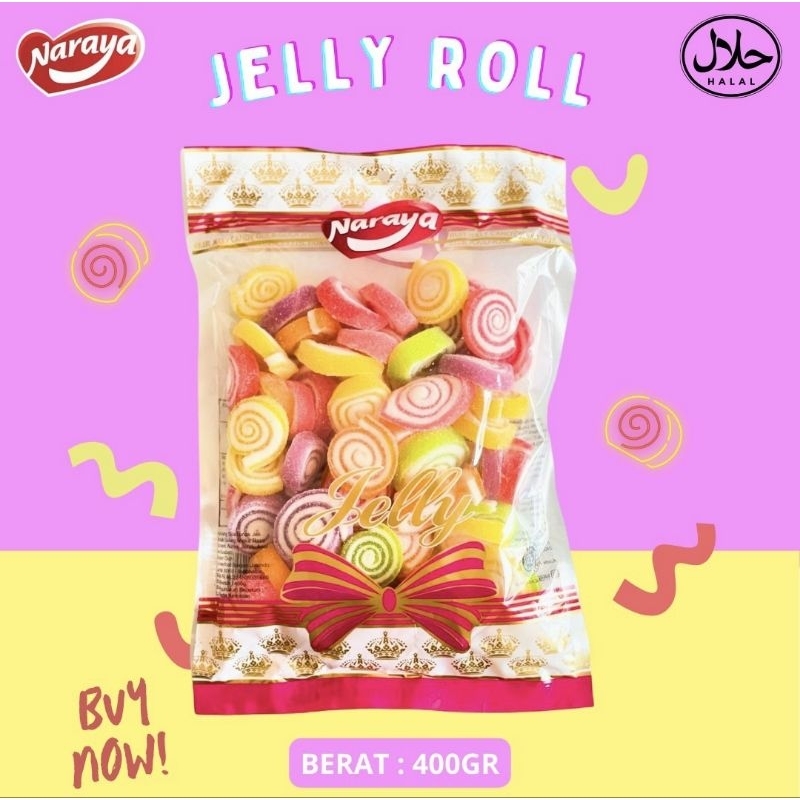 

jelly naraya roll 400gr