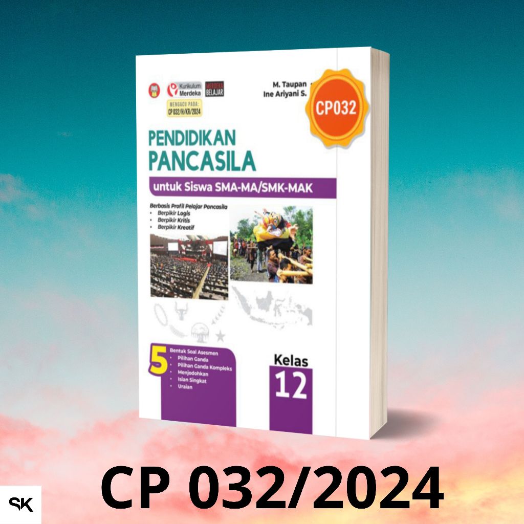 Buku Pendidikan Pancasila/Pkn SMA/SMK/MA/MAK Kelas 12/XII Kurikulum Merdeka