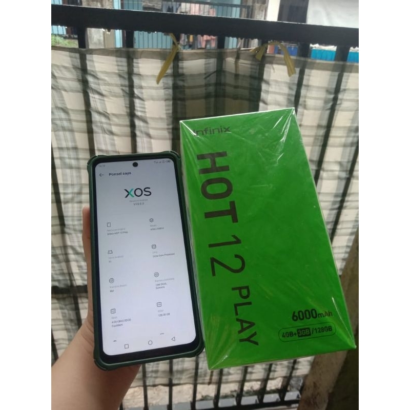 infinix hot 12 play second ram 4/128 gb