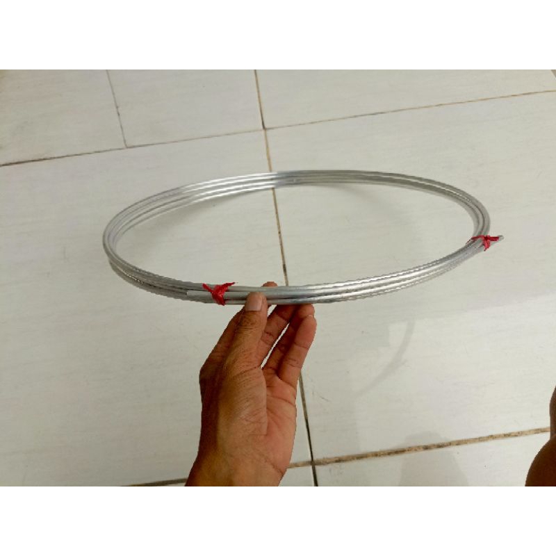 Pipa aluminium 6 mm gulung
