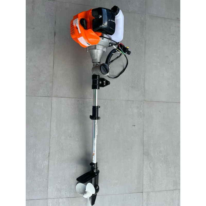 mesin kapal tempel mini 2 tak