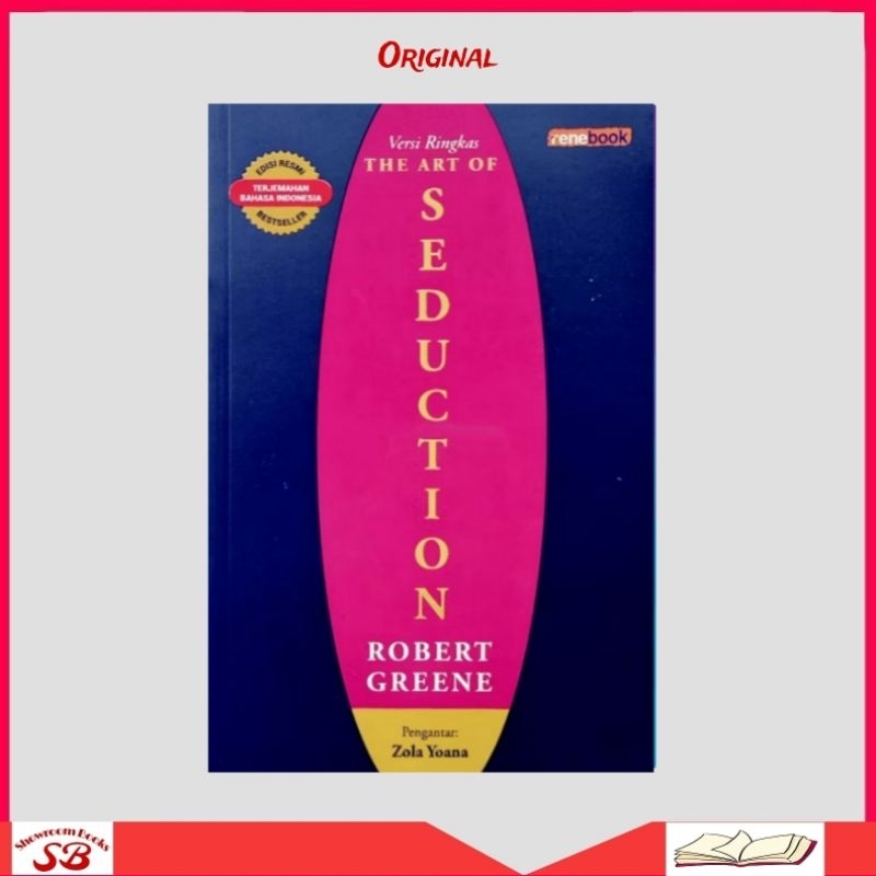 Buku Versi Ringkas The Art of Seduction Original Bahasa Indonesia By Robert Greene