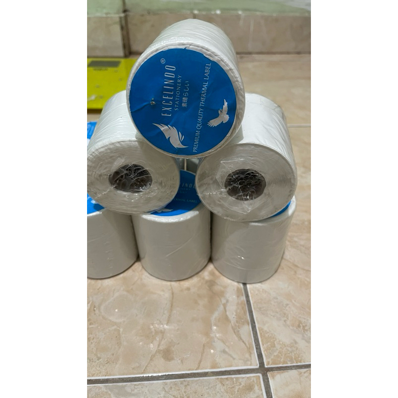 

Kertas Label Sticker Resi Thermal 78x100 mm isi 300 Lembar