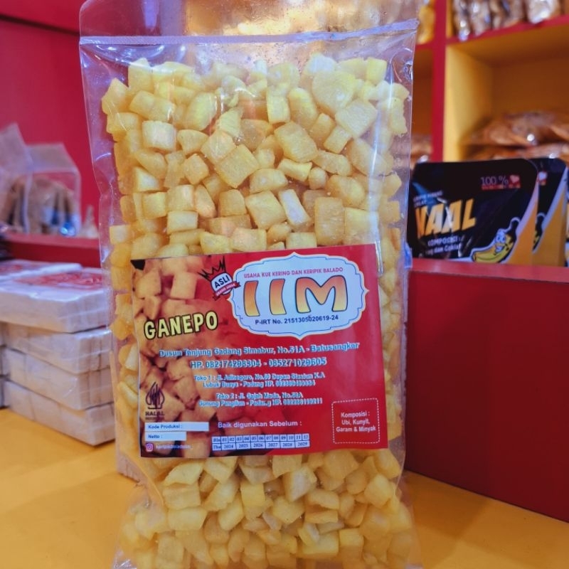 

Ganepo/Dakak dakak ubi 250 gr