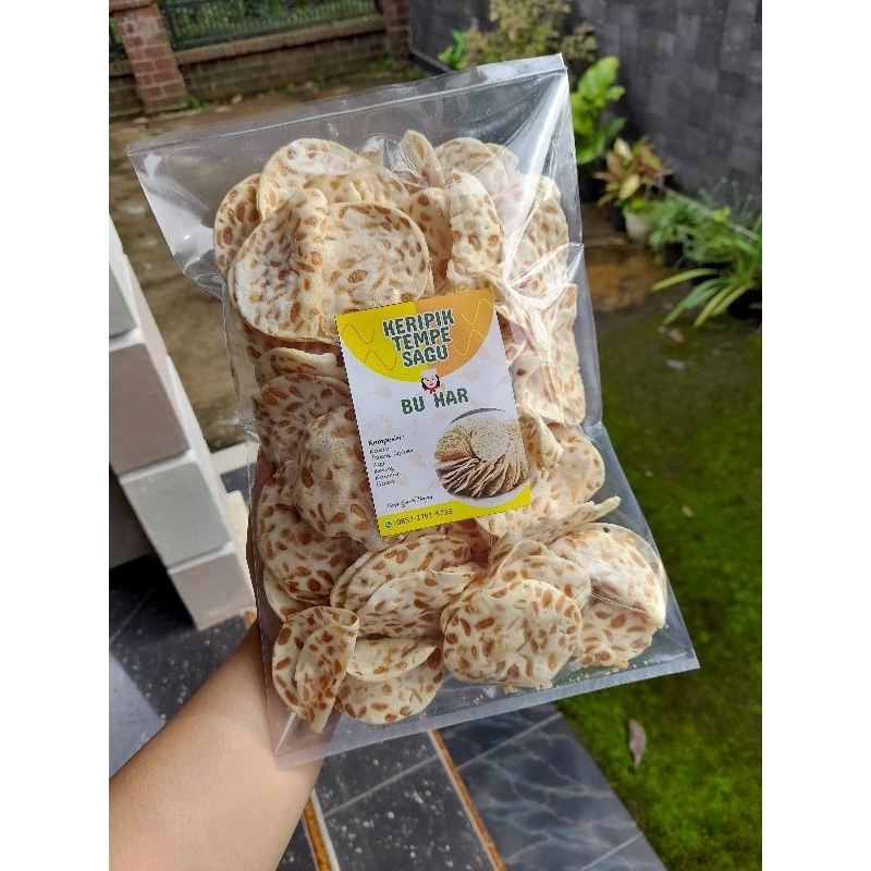 

Keripik Tempe Sagu Bu Har | Keripik Tempe Sagu 500gram | Keripik Tempe Murah | Keripik Tempe Enak Murah