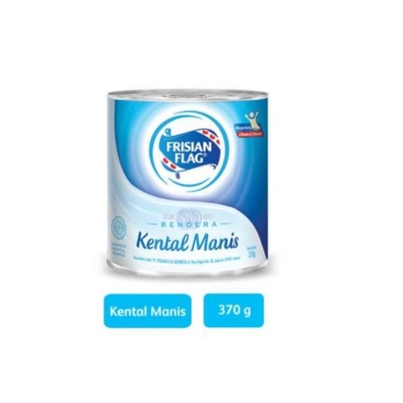 

Frisian Flag Bendera Susu Kental Manis Lemak Nabati 370g / 545 gr