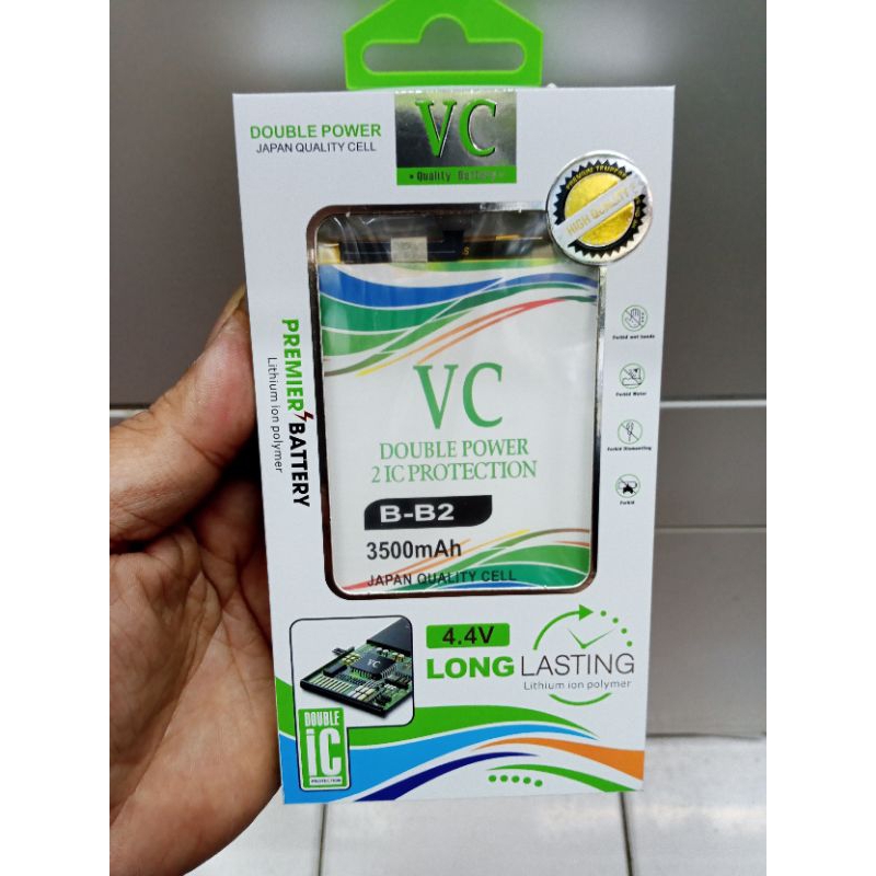 BATRE DOUBLE POWER VIVO V5 / V5S / Y66 / Y67 B-B2