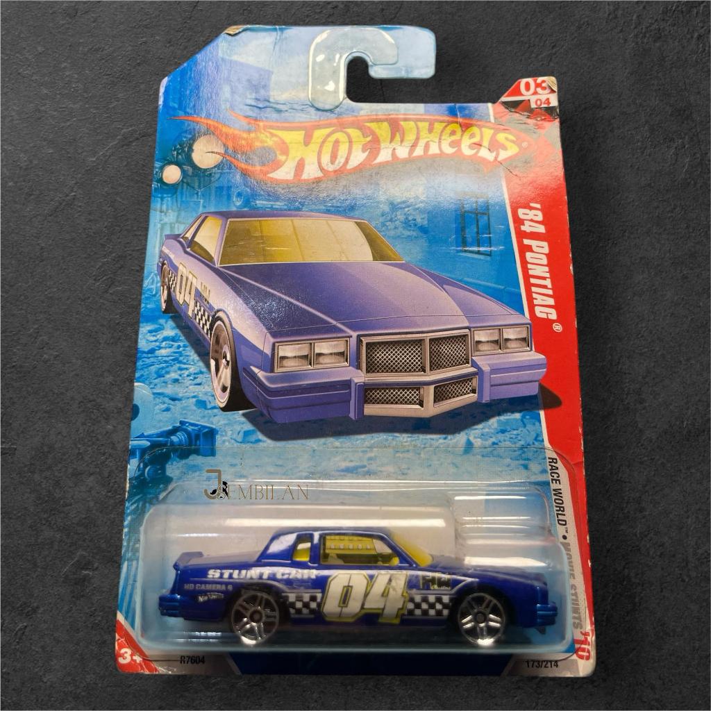 Hot Wheels 84 Pontiac card lama 2009 (free protector)