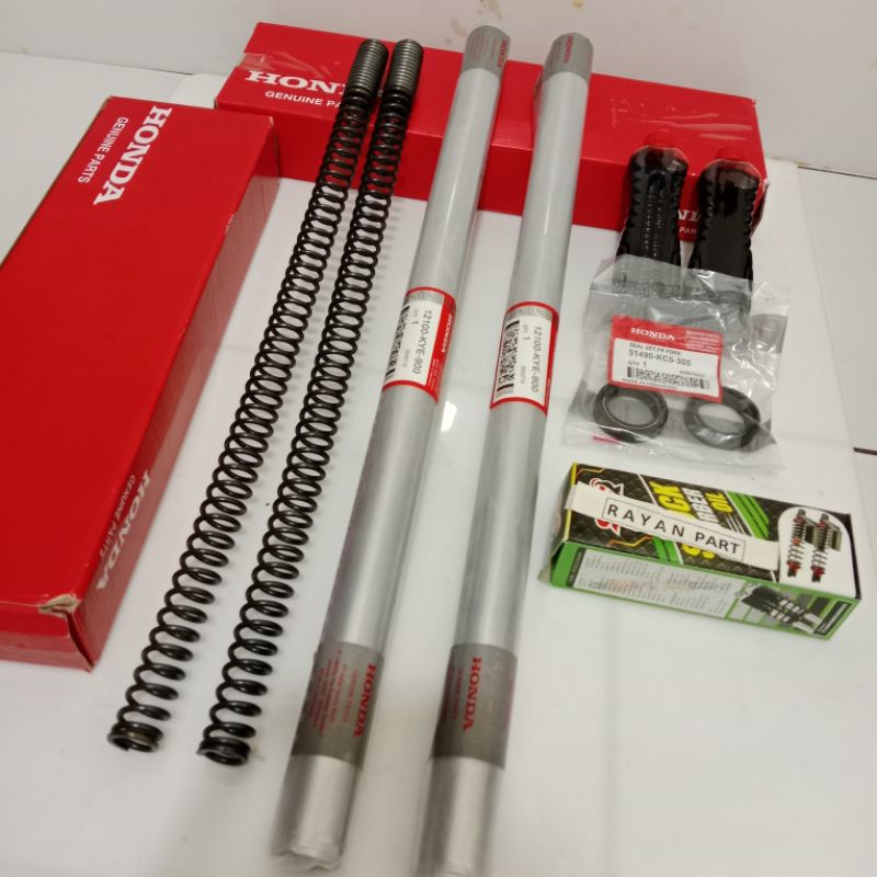 Sok depan komplit honda Verza Verza Verza Megapro primus per+sok+sil+oli As shock KYE original