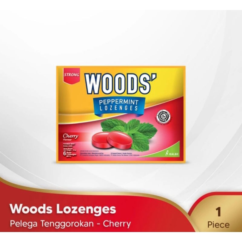 

WOODS LOZENGES CHERRY PELEGA TENGGOROKAN