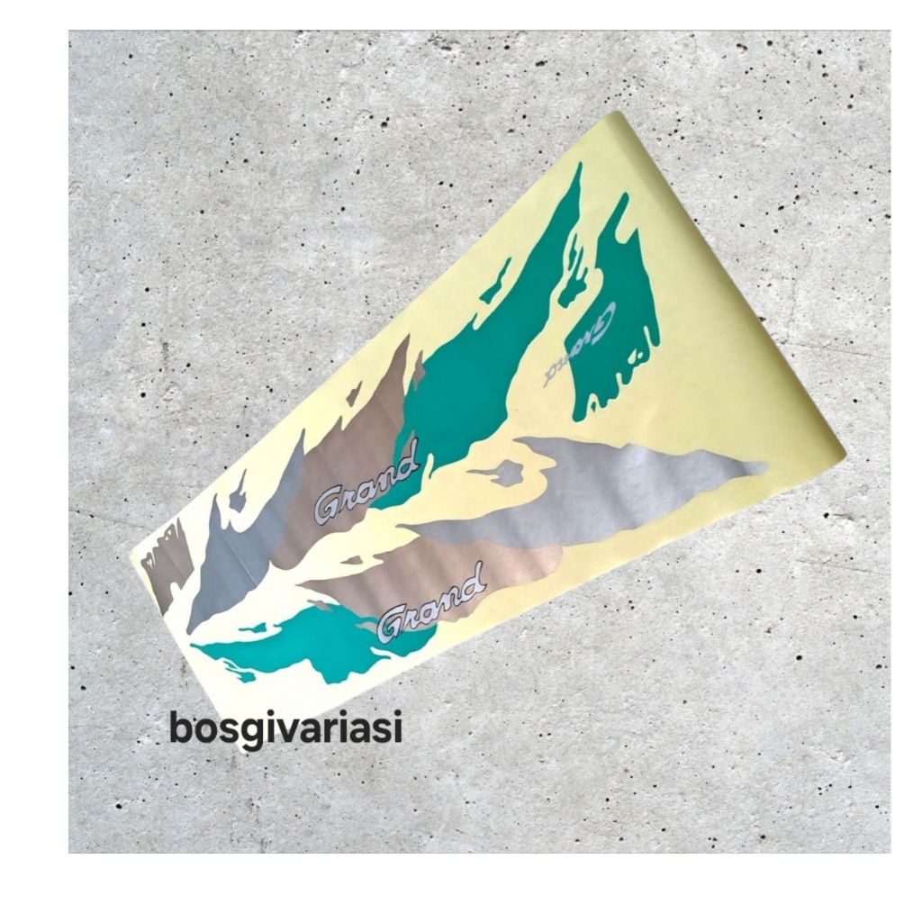 stiker body  grand espass minibus / sticker espass grand espass minibus