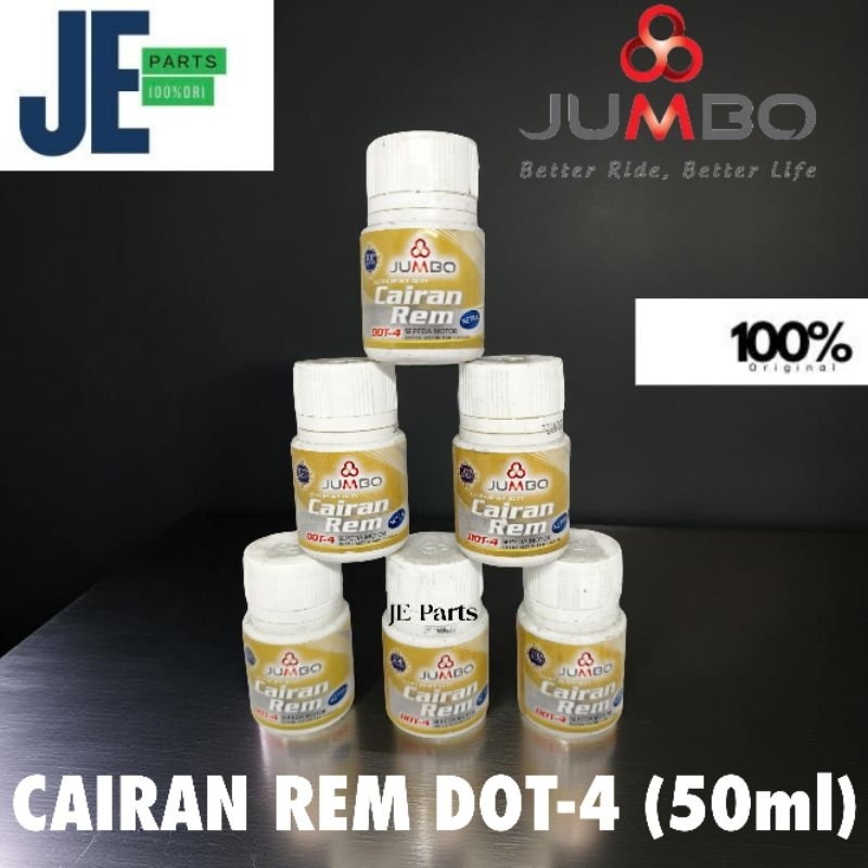 MINYAK REM OLI REM CAIRAN REM JUMBO DOT 4 PUTIH 50ML