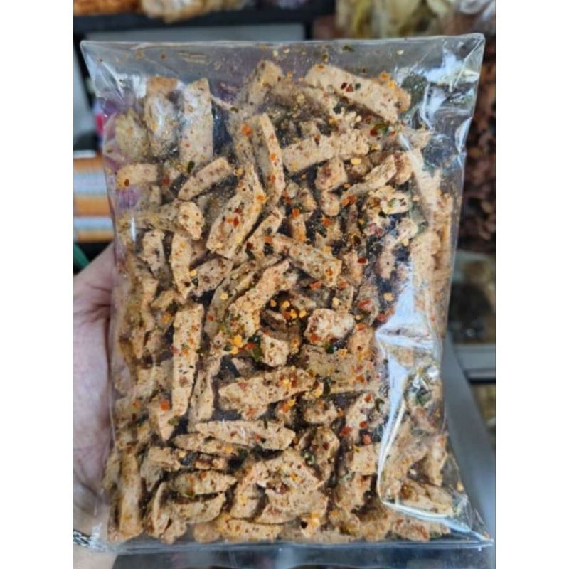 

Basreng Viral Stok/coin Daun Jeruk Asin dan Pedas 200gr
