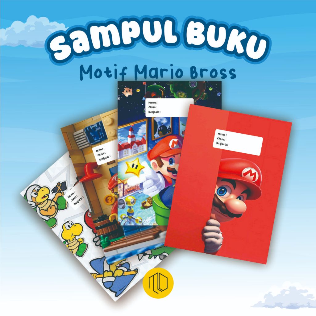 

(ISI 10 PCS) Sampul Buku Motif Mario Bross - Book Cover Aesthetic - Sampul Buku Estetik - Sampul Buku Aesthetic - Sampul Buku Motif - Sampul Buku Bigboss / Sidu - Sampul Buku Tulis Sekolah - Sampul Buku Karakter / Sampul Buku Kwarto / Sampul Buku