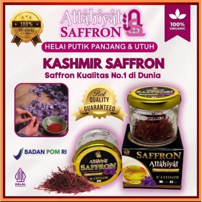 

saffron Kashmir 5gr Original Kualitas tertinggi Termurah Finest gold