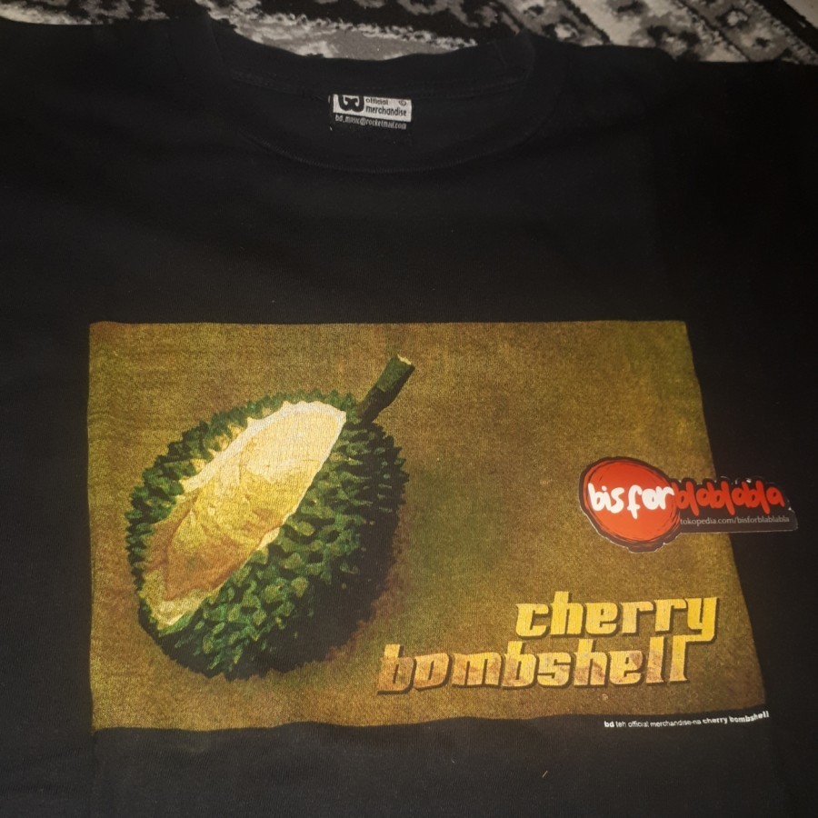Tshirt Band CHERRY BOMBSHELL - Official Merchandise 2005