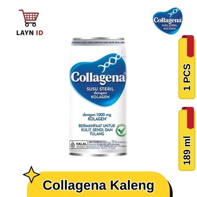 

Collagena 189ml - Susu Steril dengan 1000MG Kolagen