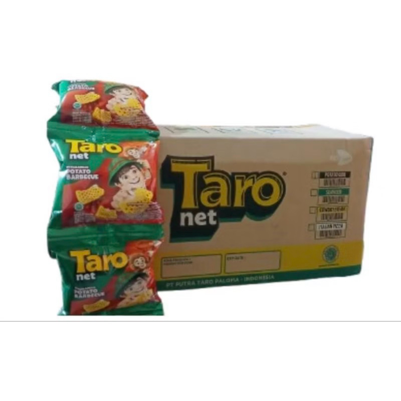 

TARO Net Potato Barbeque Snack 8gr 1 Dus (60 bungkus)