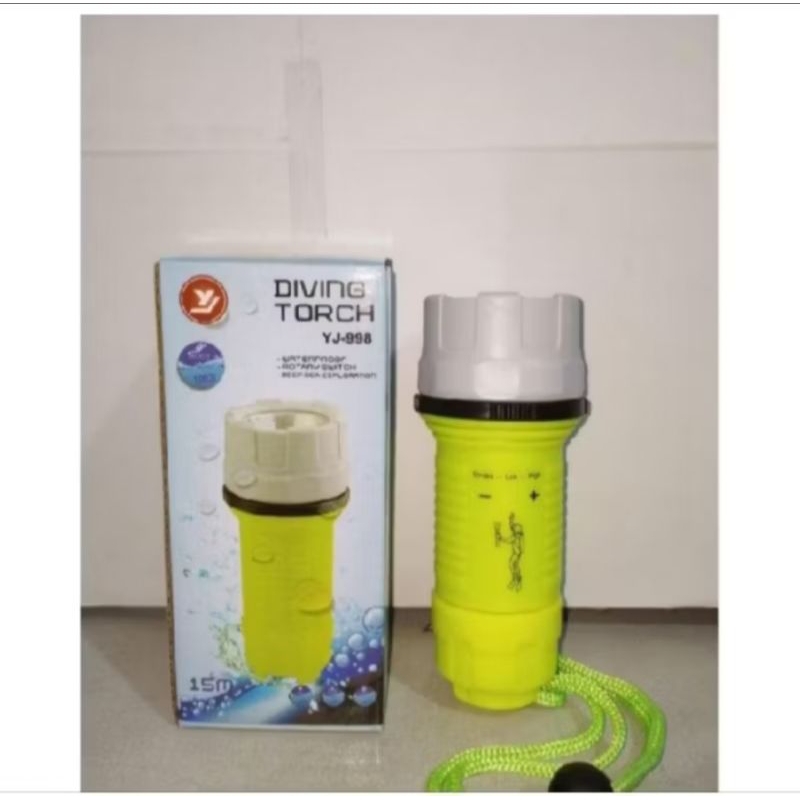 Senter Selam Diving Waterproof Light Super Terang Senter Selam YJ-998