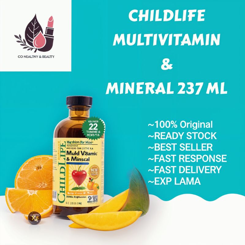 CHILDLIFE Child Life MULTIVITAMIN & MINERAL- Multivitamin dan Mineral Nutrisi Anak