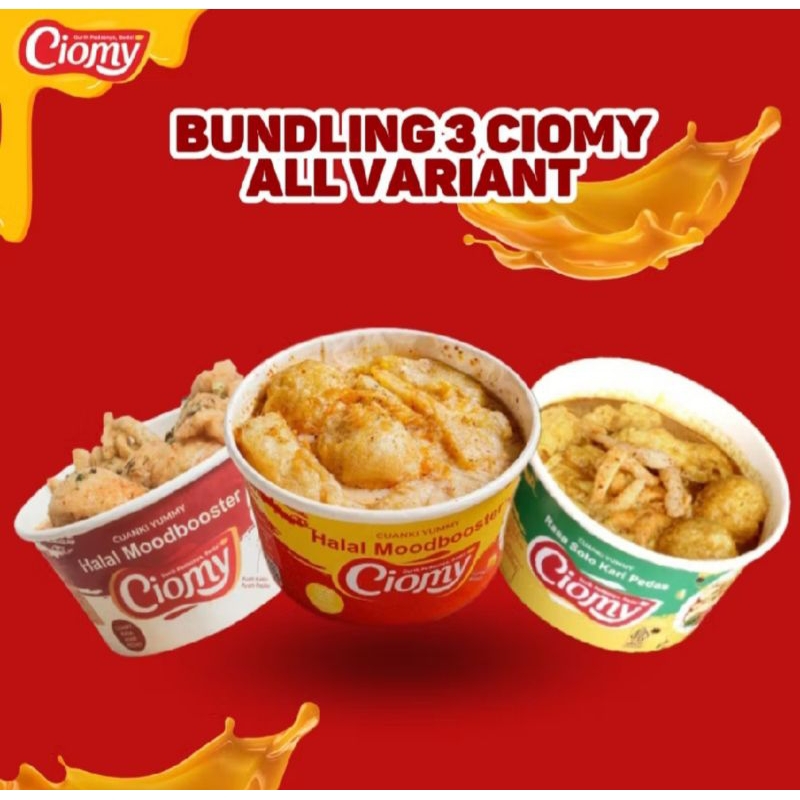 

BUNDLING 3 CIOMY ALL VARIAN