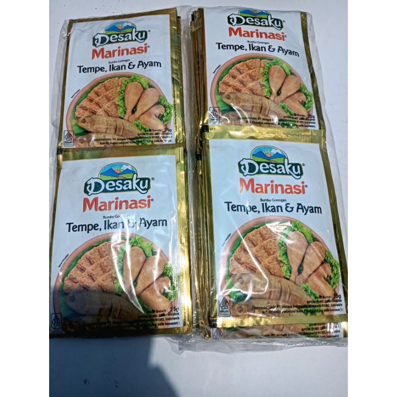 

Bumbu Desaku Marinasi 1 renteng isi 12pcs (15g × 12pcs) MURAHH