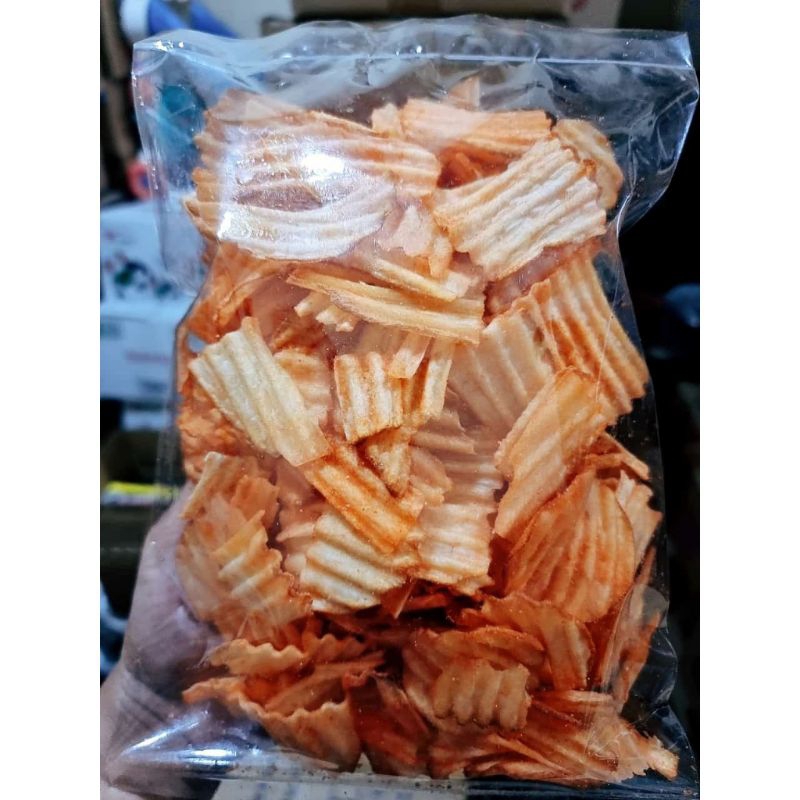

Kripik Singkong Tes Balado & Keju 200gr Renyah Gurih
