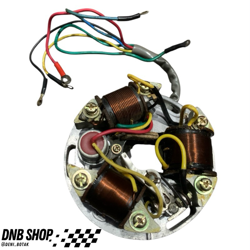 SPUL SET PLATINA VESPA SUPER SPRINT PENGAPIAN SET PLATINA 6V
