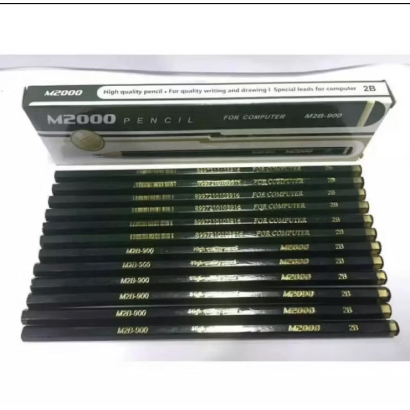 

1 PC / 1 BIJI 2B PENSIL M2000 TYPE M2B-900 HIJAU MURAH MERIAH