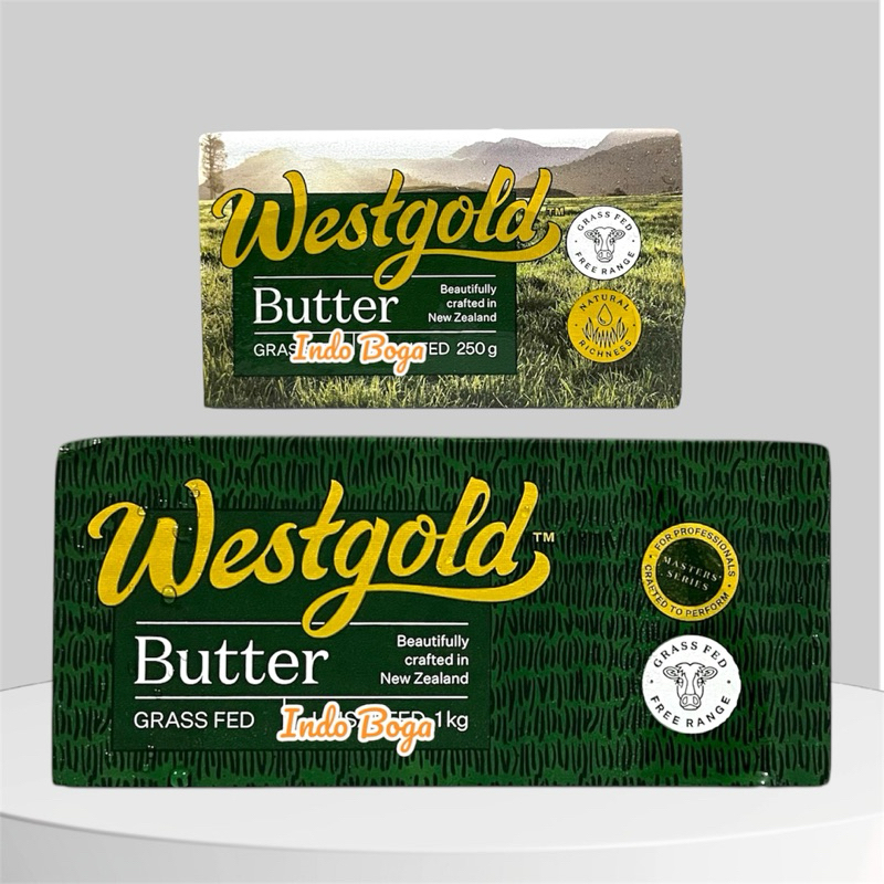 

Westgold Butter Grassfeed salted & unsalted new zealand butter