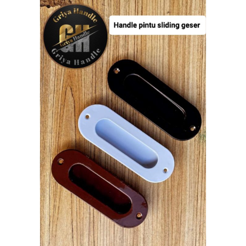Handle pintu sliding Tarikan pintu geser model oval/handle pintu tanam/Tarikan pintu Laci/Handle pin
