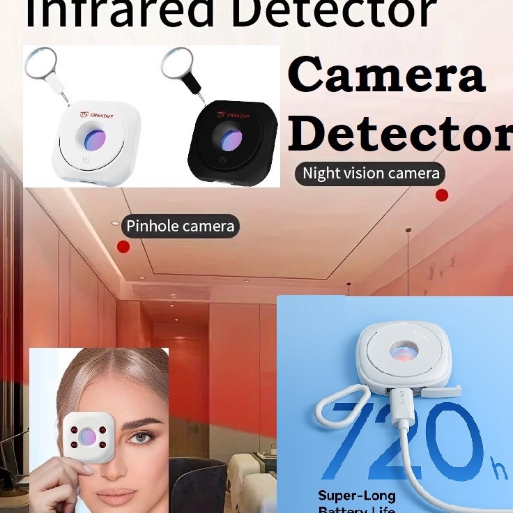 Camera Detector Hidden Spy Camera Anti Hidden Camera Anti Spy Kamera Pendeteksi Kamera Tersembunyi