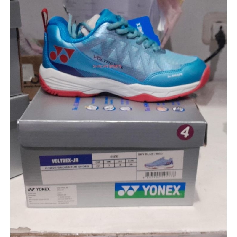 SEPATU BADMINTON YONEX VOLTREX JUNIOR
