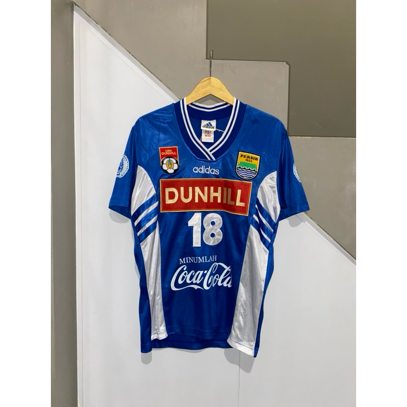 jersey retro vintage persib home 94-95 liga dunhill original template