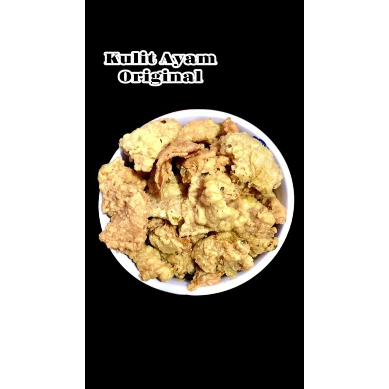 

Kulit Ayam Crispy Original 500 gram