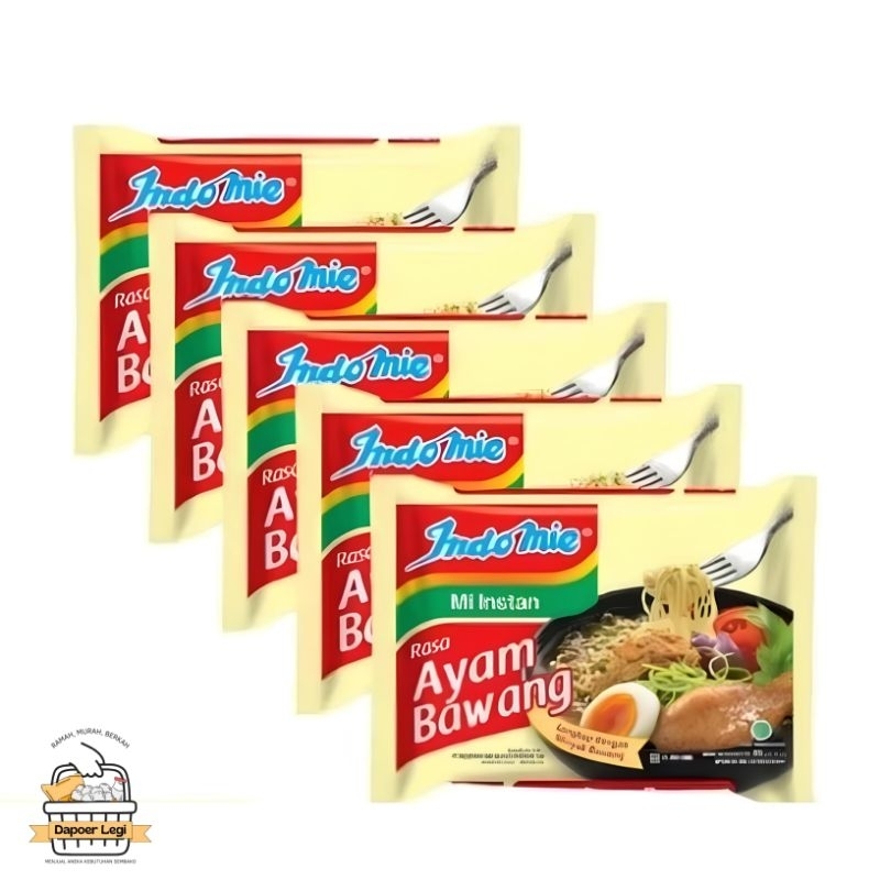 

Indomie Kuah Ayam Bawang 5 pcs
