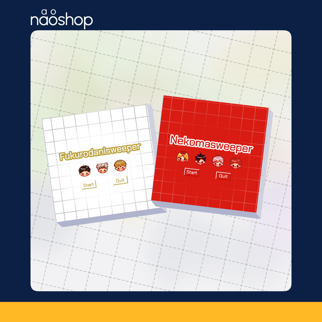 

Haikyuu! Memopad (fanmerch)