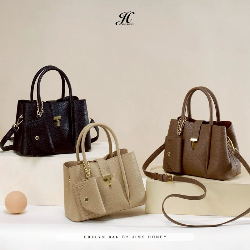 jimshoney new arrival tas wanita adelyne bag tas wanita tas kerja wanita model terbaru