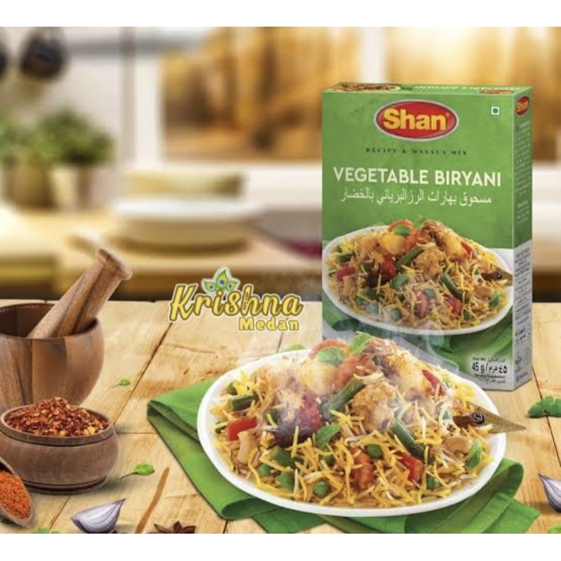 

Shan Vegetable Biryani Masala 45gr