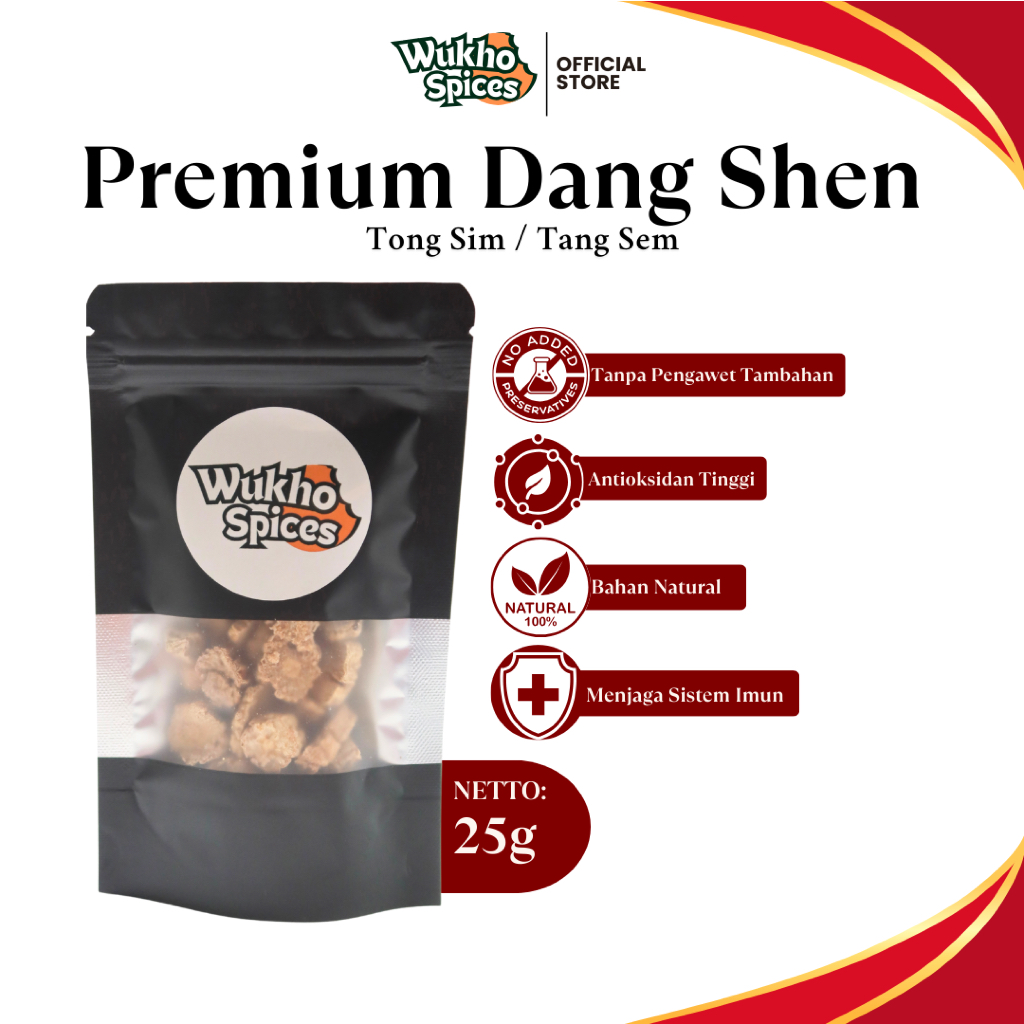 

Wukho Spices - Premium Dang Shen / Tong Sim / Tang Sem