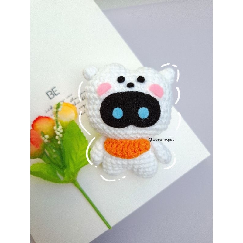 WOOTTEO X RJ Amigurumi Keychain | Kpop | BTS | BT21