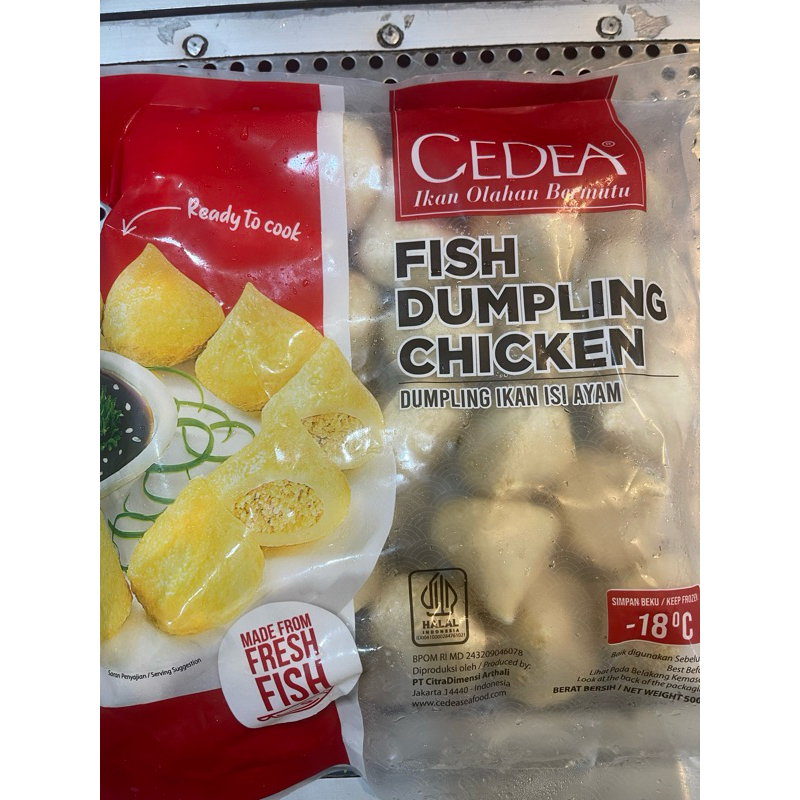 

Dumpling ayam cedea || 500gr