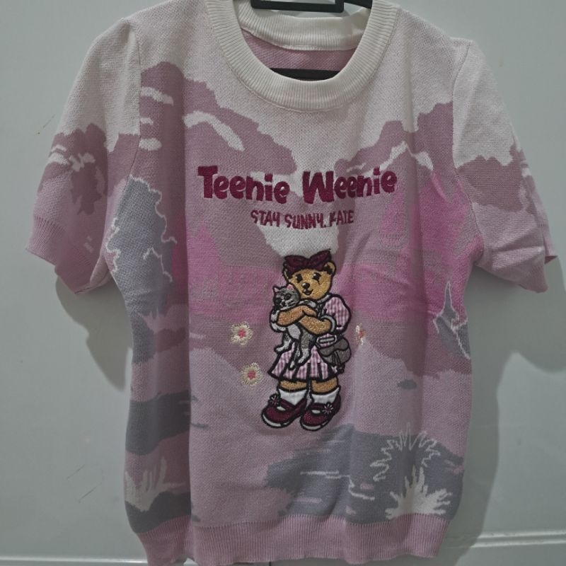 rajut teenie weenie pink