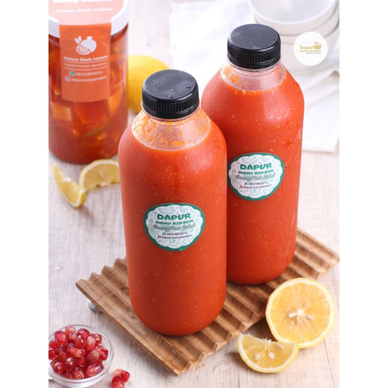 

Kuah Asinan Lemon 1L (KUAH ONLY) by Dapur Momy Bimbim