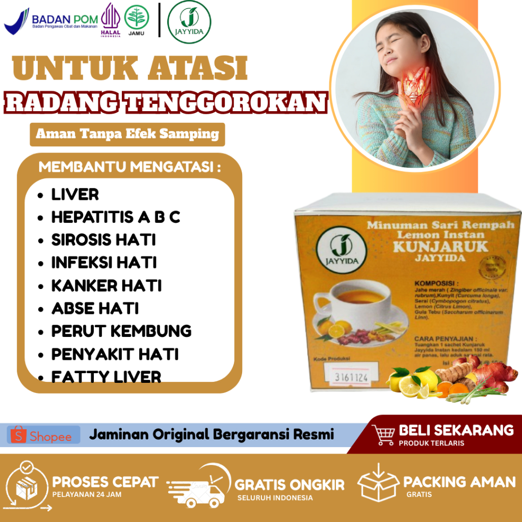 Obat Radang Tenggorokan - Sakit Tenggorokan - Tenggorokan Gatal dan Batuk - Lendir Tenggorokan - Sua